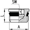 Bouchon CAMOZZI S261014