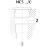 Bouchon DANFOSS NCS063B0