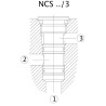 Bouchon DANFOSS NCS063B0