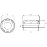 Bouchon de moyeu KNOTT 47151