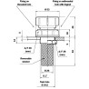 Bouchon de remplissage d'huile MP-FILTRI TC50