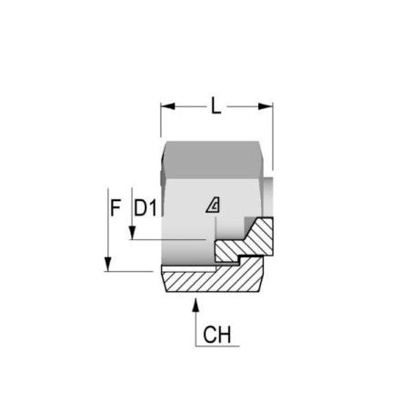 Bouchon ALFAGOMMA PFO23