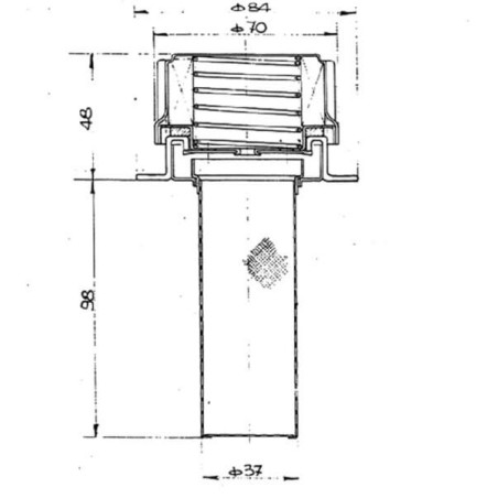 Bouchon remplissage DONALDSON P171851