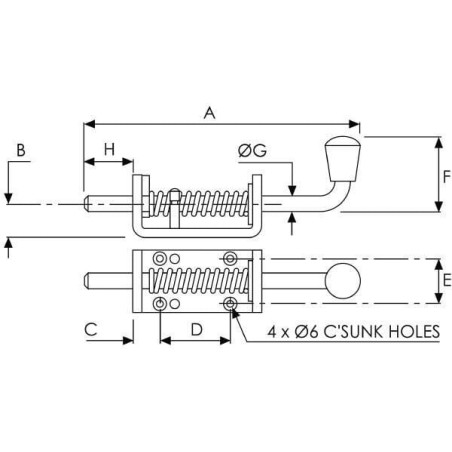 Boulon UNIVERSEL 837001