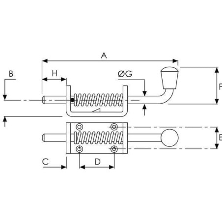 Boulon UNIVERSEL 841001