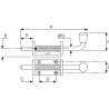 Boulon UNIVERSEL 841001