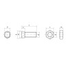 Boulon UNIVERSEL 1234C2FP025