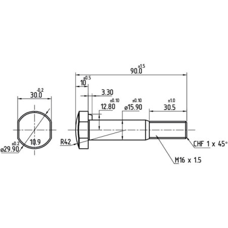 Boulon UNIVERSEL 5112385N