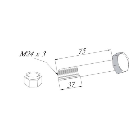 Boulon UNIVERSEL 2770413N