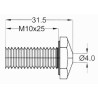 Boulon JO BEAU JBM10014