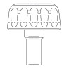 Bouton PIUSI F0875500A