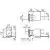 Bouton-poussoir APEM 47318