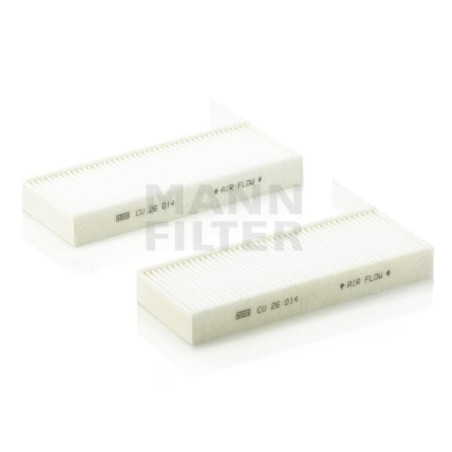 Filtre de cabine MANN-FILTER CU260142