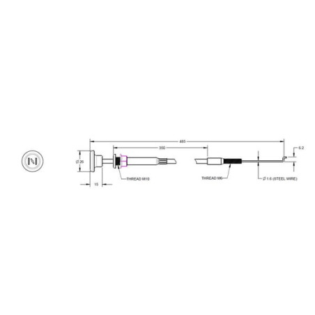 Câble BRIGGS ET STRATTON 312034GS