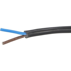 Câble HELUKABEL H05VVF2X1BK