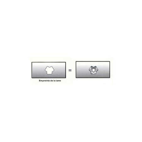 Lame super soufflante 76 cm MTD 74204058 - 742-04058 - 94204058 - 942-04058