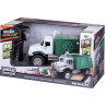 Camion à ordures Mack Granite RC blanc-vert MAISTO MA82182