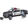 Camion de police RAM 2500 avec policier BRUDER U02505