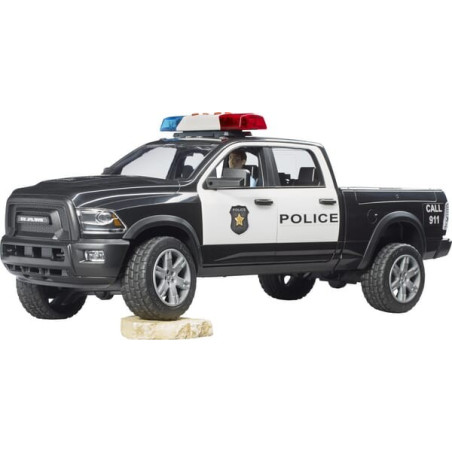 Camion de police RAM 2500 avec policier BRUDER U02505