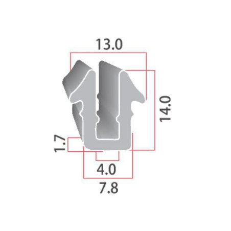Caoutchouc UNIVERSEL CA8510
