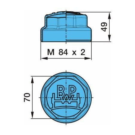 Capuchon BPW 0321222040