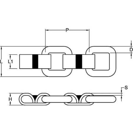 Chaîne UNIVERSEL KG980