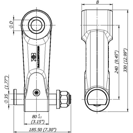 Chape BALTROTORS BR245