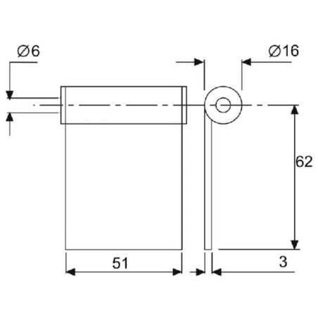 Charnière UNIVERSEL TX4760