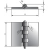 Charnière UNIVERSEL HS300536
