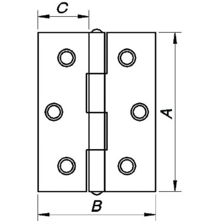 Charnière UNIVERSEL 0960150302300