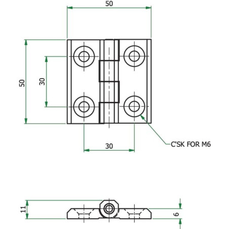 Charnière UNIVERSEL HS468175