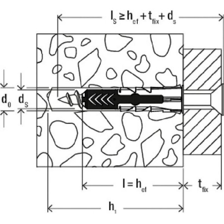 Cheville FISCHER 534998