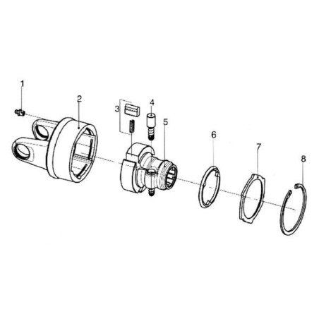 Circlip BONDIOLI/6PAVESI 246000134R02