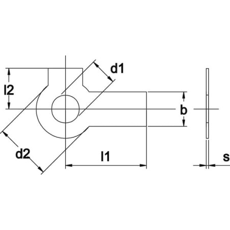 Circlip UNIVERSEL BLP2M30