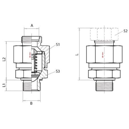 Clapet VOSS RVVV15LR12