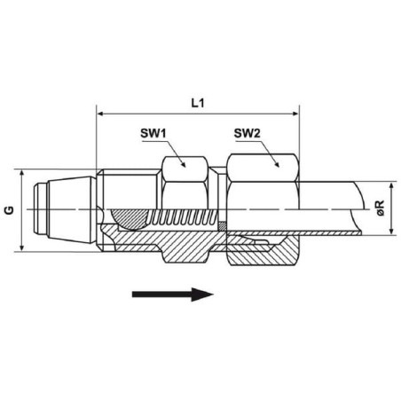 Clapet UNIVERSEL CLRV6LLKLMK10