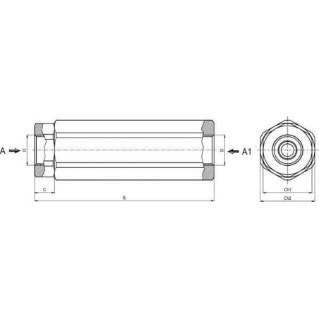 Clapet FLUIDPRESS FPRD38