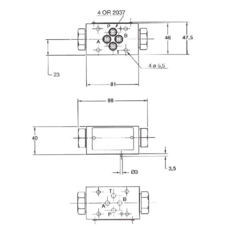 Clapet UNIVERSEL KRMPC03A