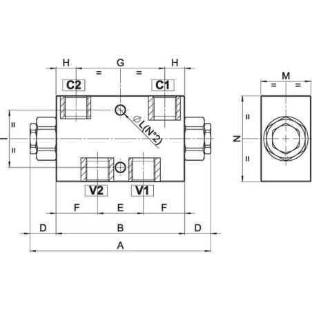 Clapet FLUIDPRESS FPD05DF
