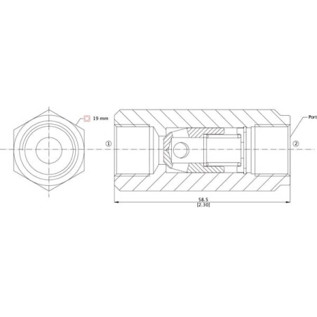 Clapet DANFOSS RS065G04