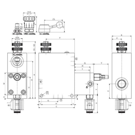 Clapet WALVOIL VPR3ET10004ST