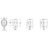 Coiffe BONDIOLI/6PAVESI 4171402CE