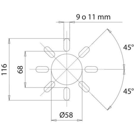 Coiffe BONDIOLI/6PAVESI 219000H11CE