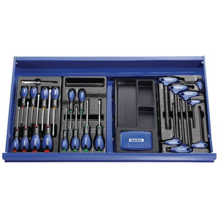 Servante à outils avec kit 250 outils EXPERT E697624