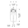 Corps de palier PEER-BEARING FD209114SQ