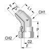 Coude ALFAGOMMA KOU4508