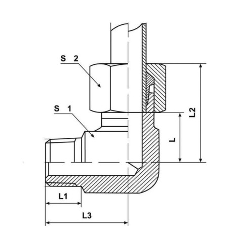 Coude VOSS WEV8LLM10