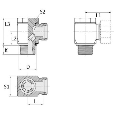 Coude VOSS RSWV12LR12WD