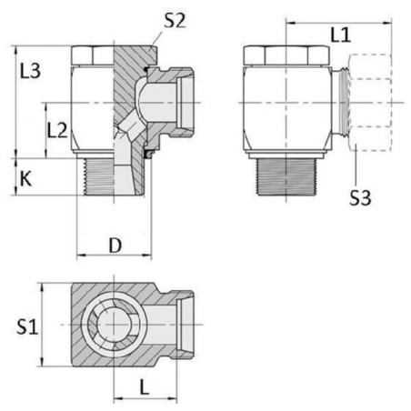 Coude VOSS RSWV8LM12WD