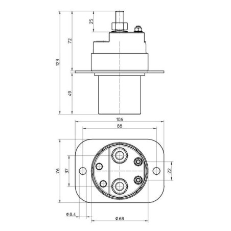 Coupe batterie ELECTRO MECANICA CORMAR LA530010